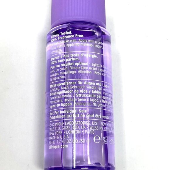 Clinique Travel Sample Set Face Makeup Remover Cleanser Moisture Surge - Picture 3 of 8